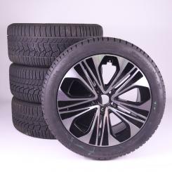 Ruote complete set 19 pollici alluminio CONTINENTAL Classe E 