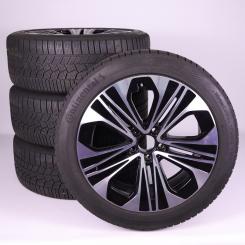 Ruote complete set 19 pollici alluminio CONTINENTAL Classe E 