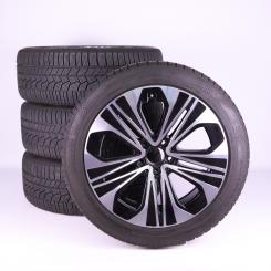 Ruote complete set 19 pollici alluminio CONTINENTAL Classe E 