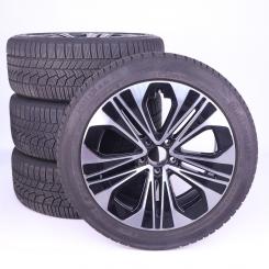 Ruote complete set 19 pollici alluminio CONTINENTAL Classe E 