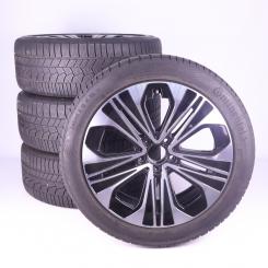 Ruote complete set 19 pollici alluminio CONTINENTAL Classe E 