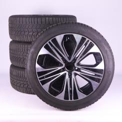 Ruote complete set 19 pollici alluminio CONTINENTAL Classe E 