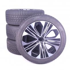Ruote complete set 19 pollici alluminio CONTINENTAL Classe E 