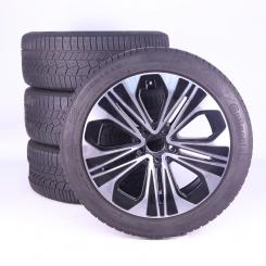 Ruote complete set 19 pollici alluminio CONTINENTAL Classe E 