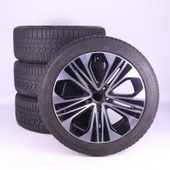 Ruote complete set 19 pollici alluminio CONTINENTAL Classe E 