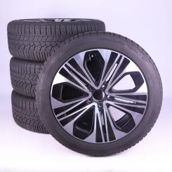 Ruote complete set 19 pollici alluminio CONTINENTAL Classe E 