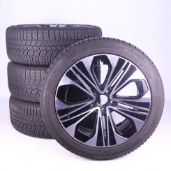 Ruote complete set 19 pollici alluminio CONTINENTAL Classe E 