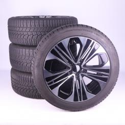 Ruote complete set 19 pollici alluminio CONTINENTAL Classe E 