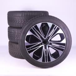 Ruote complete set 19 pollici alluminio CONTINENTAL Classe E 