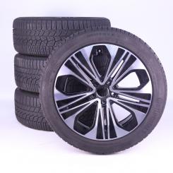 Ruote complete set 19 pollici alluminio CONTINENTAL Classe E 