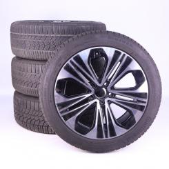 Ruote complete set 19 pollici alluminio CONTINENTAL Classe E 