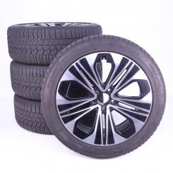 Ruote complete set 19 pollici alluminio CONTINENTAL Classe E 