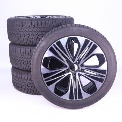 Ruote complete set 19 pollici alluminio CONTINENTAL Classe E 