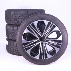 Ruote complete set 19 pollici alluminio CONTINENTAL Classe E 
