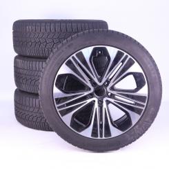 Ruote complete set 19 pollici alluminio CONTINENTAL Classe E 