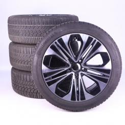 Ruote complete set 19 pollici alluminio CONTINENTAL Classe E 