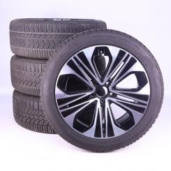 Ruote complete set 19 pollici alluminio CONTINENTAL Classe E 