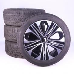 Ruote complete set 19 pollici alluminio CONTINENTAL Classe E 