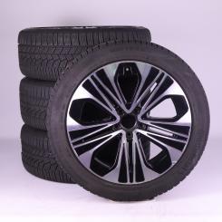 Ruote complete set 19 pollici alluminio CONTINENTAL Classe E 