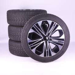 Ruote complete set 19 pollici alluminio CONTINENTAL Classe E 