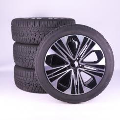 Ruote complete set 19 pollici alluminio CONTINENTAL Classe E 