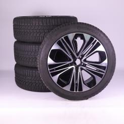 Ruote complete set 19 pollici alluminio CONTINENTAL Classe E 