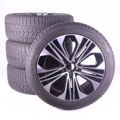Ruote complete set 19 pollici alluminio CONTINENTAL Classe E 