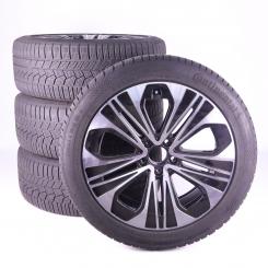 Ruote complete set 19 pollici alluminio CONTINENTAL Classe E 