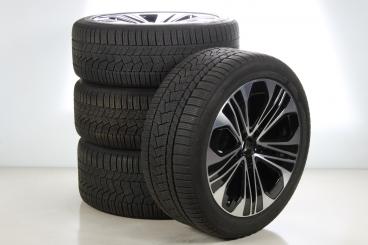 Ruote complete set 19 pollici alluminio CONTINENTAL Classe E 