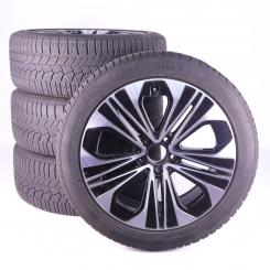 Ruote complete set 19 pollici alluminio CONTINENTAL Classe E 