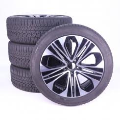 Ruote complete set 19 pollici alluminio CONTINENTAL Classe E 