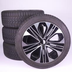 Ruote complete set 19 pollici alluminio CONTINENTAL Classe E 