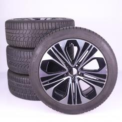 Ruote complete set 19 pollici alluminio CONTINENTAL Classe E 