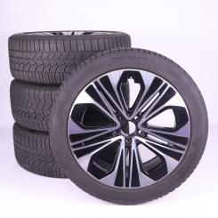 Ruote complete set 19 pollici alluminio CONTINENTAL Classe E 