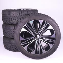 Ruote complete set 19 pollici alluminio CONTINENTAL Classe E 