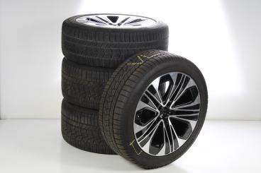 Set di ruote invernali in lega da 19 pollici con pneumatici Continental per Classe E 214, Mercedes-Benz originale