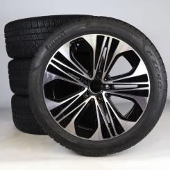 Set di ruote invernali in lega da 19 pollici con pneumatici Pirelli per Classe E 214, Mercedes-Benz originale