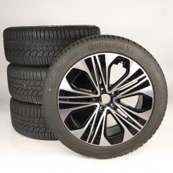 Set di ruote invernali in lega da 19 pollici con pneumatici Continental per Classe E 214, Mercedes-Benz originale