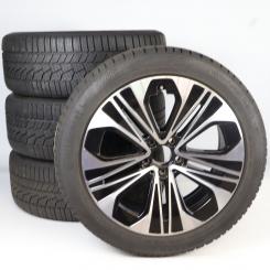 Set di ruote invernali in lega da 19 pollici con pneumatici Continental per Classe E 214, Mercedes-Benz originale