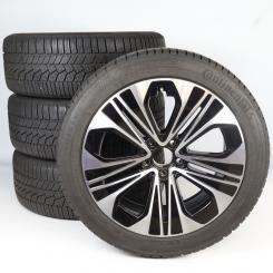 Set di ruote invernali in lega da 19 pollici con pneumatici Continental per Classe E 214, Mercedes-Benz originale