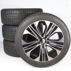 Set di ruote invernali in lega da 19 pollici con pneumatici Continental per Classe E 214, Mercedes-Benz originale