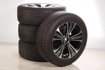 Ruote complete set 19 pollici alluminio CONTINENTAL Classe E 