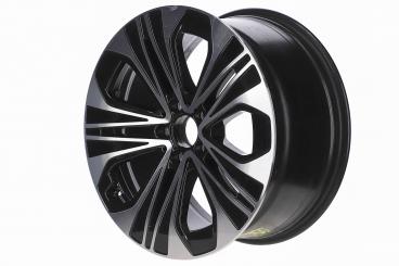 Cerchio in alluminio a 5 razze 