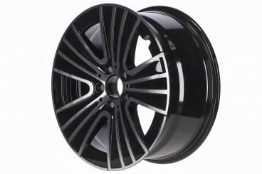 Cerchio in alluminio a 5 triple razze 