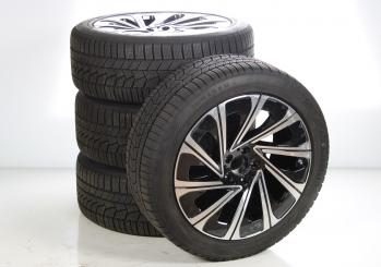 Ruote complete set 19 pollici alluminio CONTINENTAL Classe E 