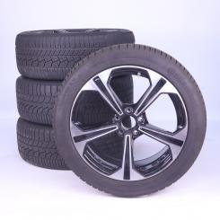 Ruote complete set 19 pollici alluminio CONTINENTAL Classe E 