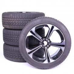 Ruote complete set 19 pollici alluminio CONTINENTAL Classe E 