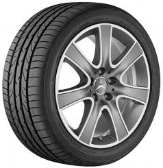 Cerchio in alluminio a 7 razze