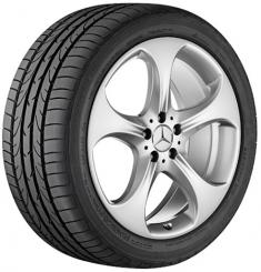Cerchio in alluminio a 5 razze 