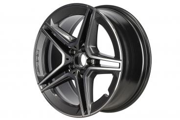 Cerchio in alluminio AMG a 5 doppie razze 